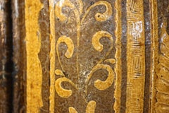 Massive Antique Chinese Earthenware Martaban Dragon Jar