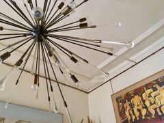 Massive Italian Murano Sputnik Style Chandelier