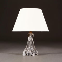 Matched Pair of Baccarat Lamps