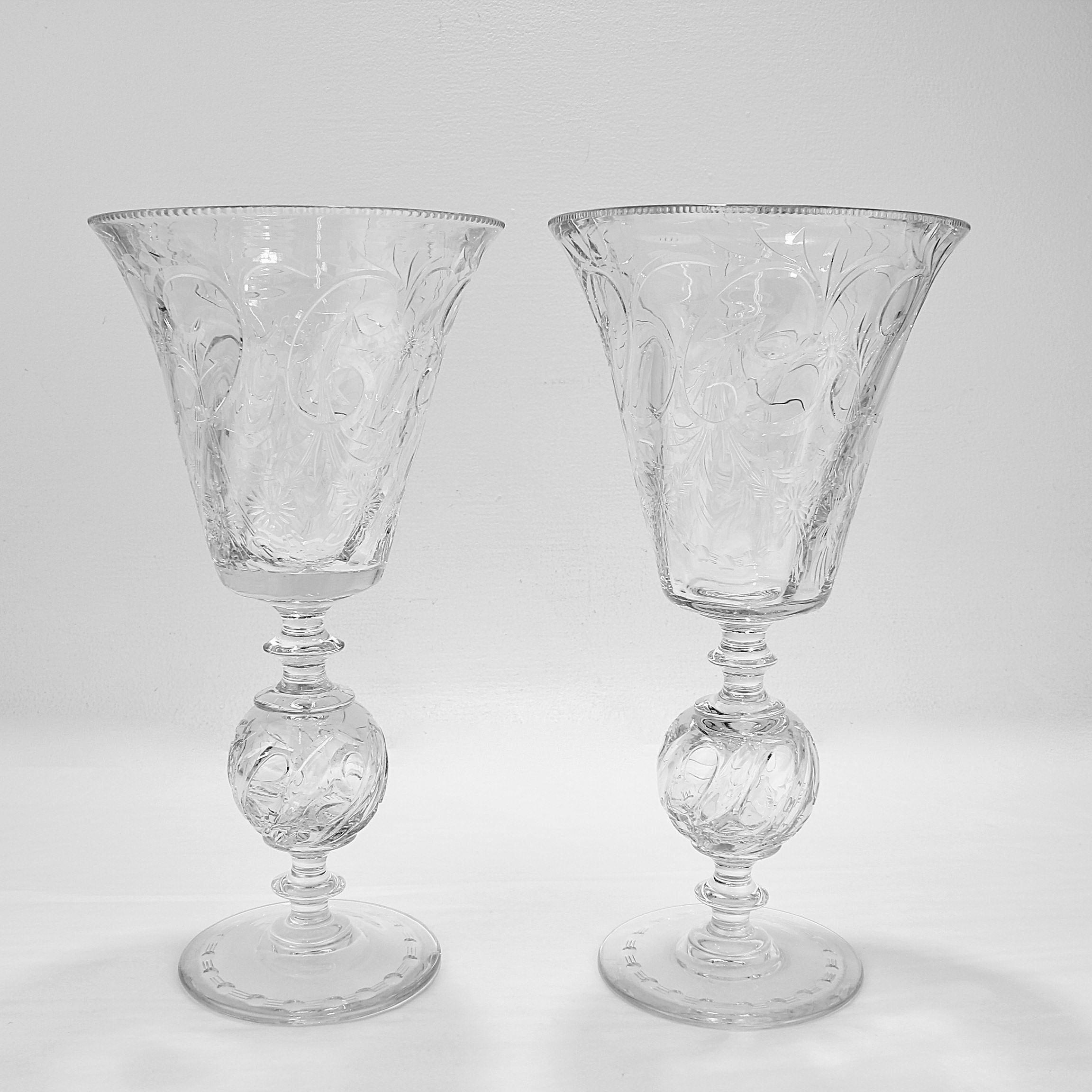 pairpoint glass vase