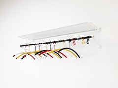 A Mathieu Matégot Coat Rack ‘Ideaal’ Model 110 for Artimeta Soest, Netherlands