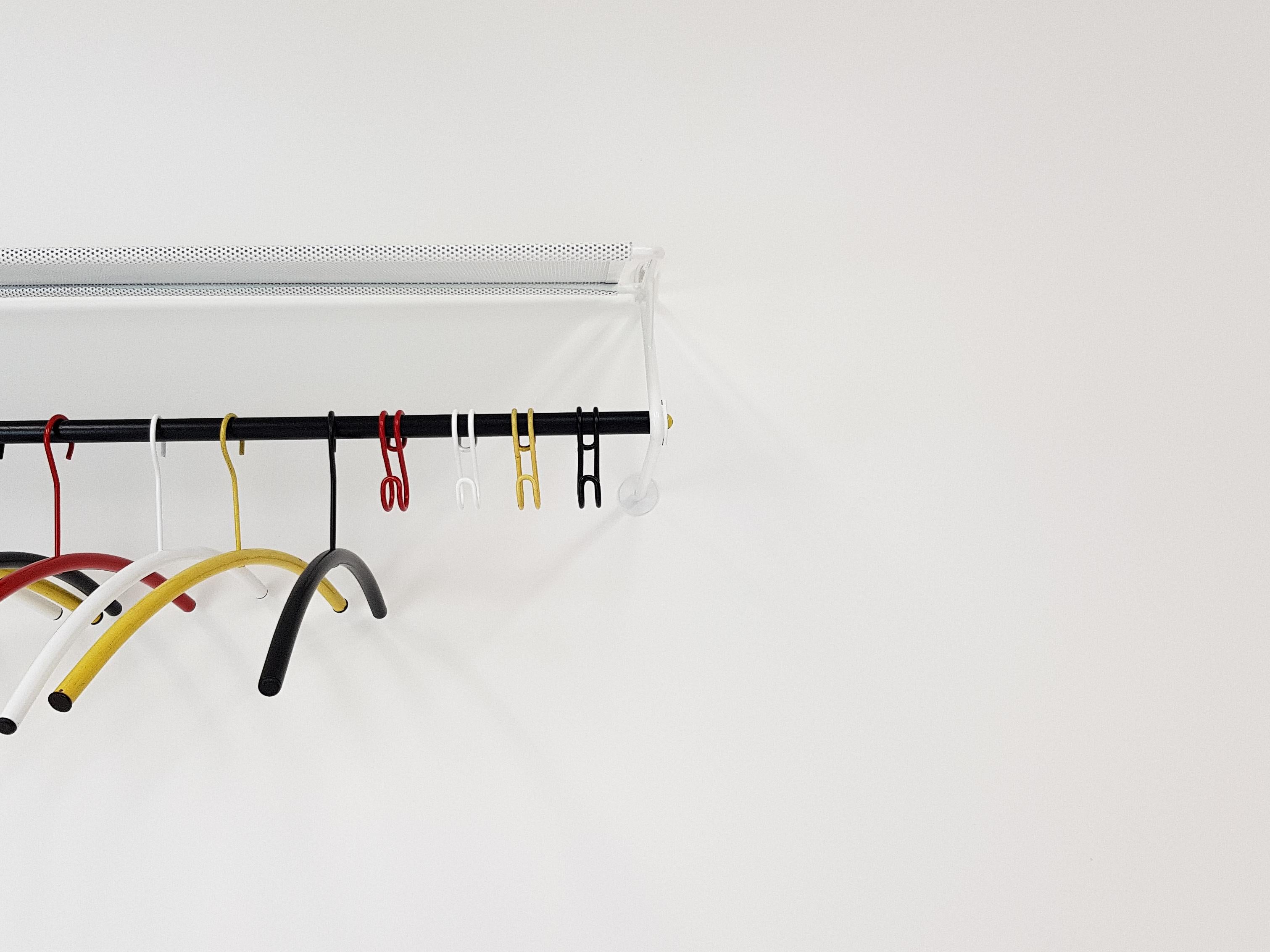 20th Century A Mathieu Matégot Coat Rack ‘Ideaal’ Model 110 for Artimeta Soest, Netherlands