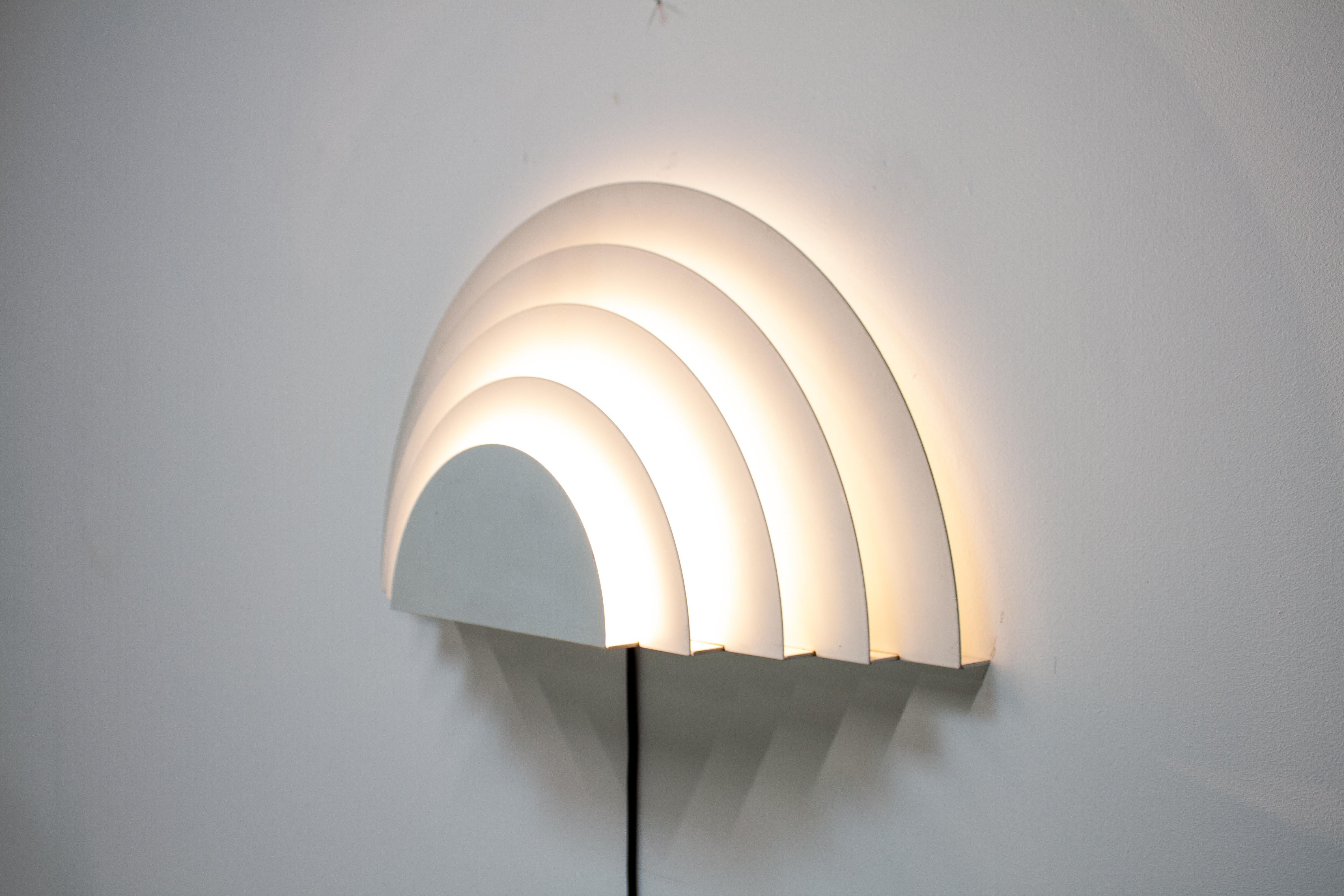 Metal Meander Wall Sconce by Cesare Casati and Emanuele Ponzio for RAAK, Netherlands