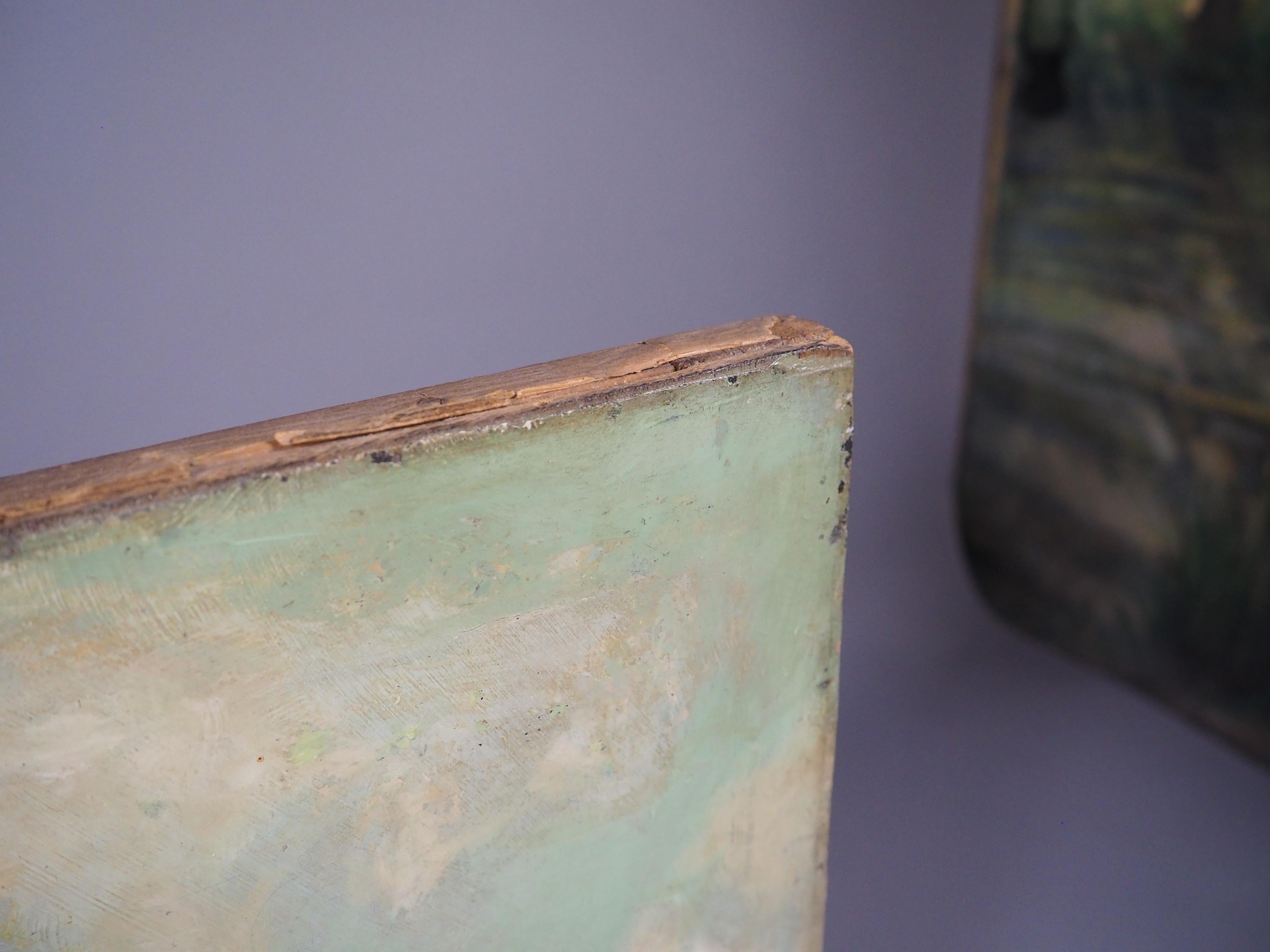 Mittelalterliche Stadtlandschaft, Ölgemälde von Jules Noel, CIRCA 1865 im Angebot 12