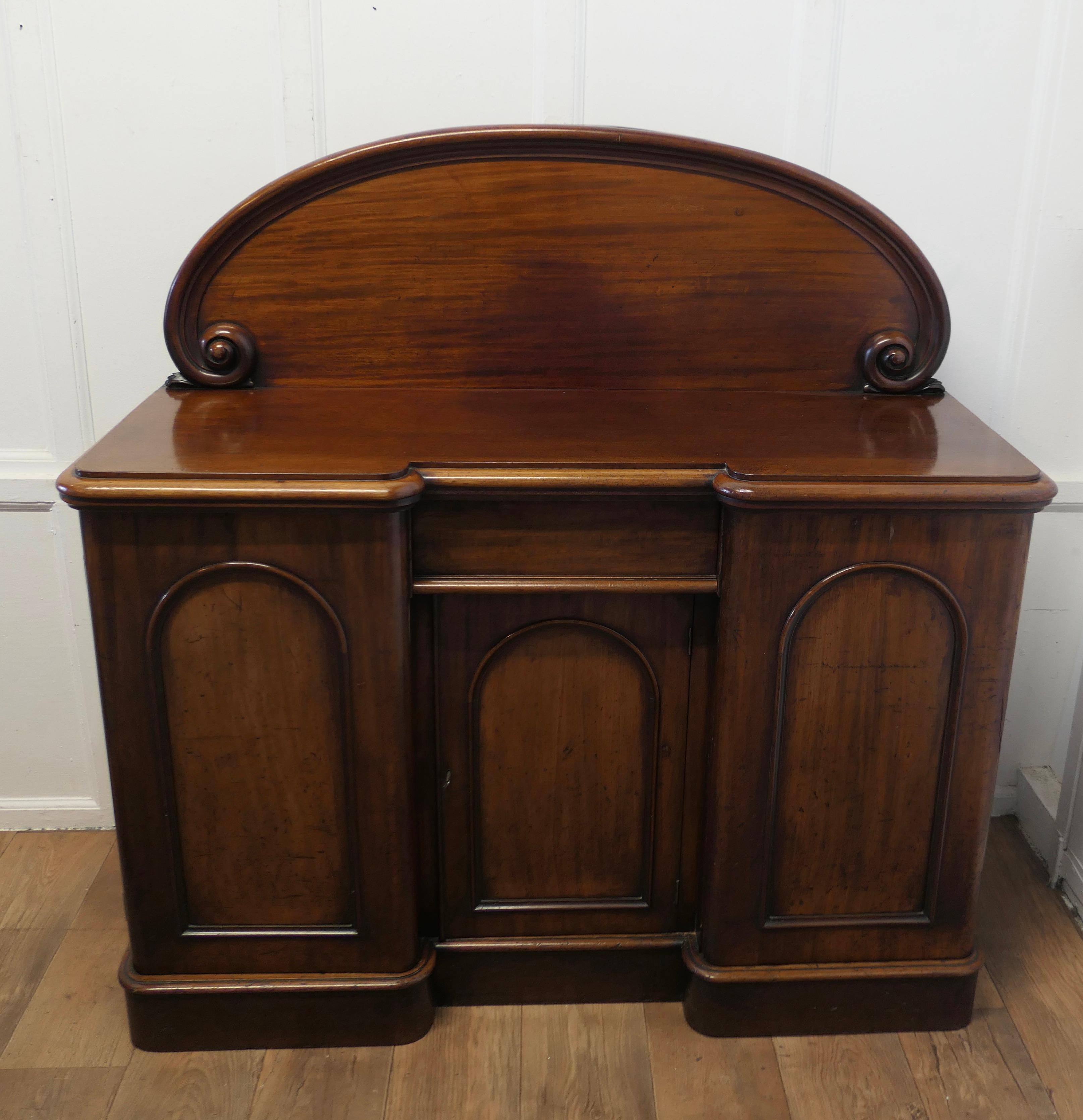High Victorian A Medium Size Victorian Sideboard or Chiffonier    For Sale