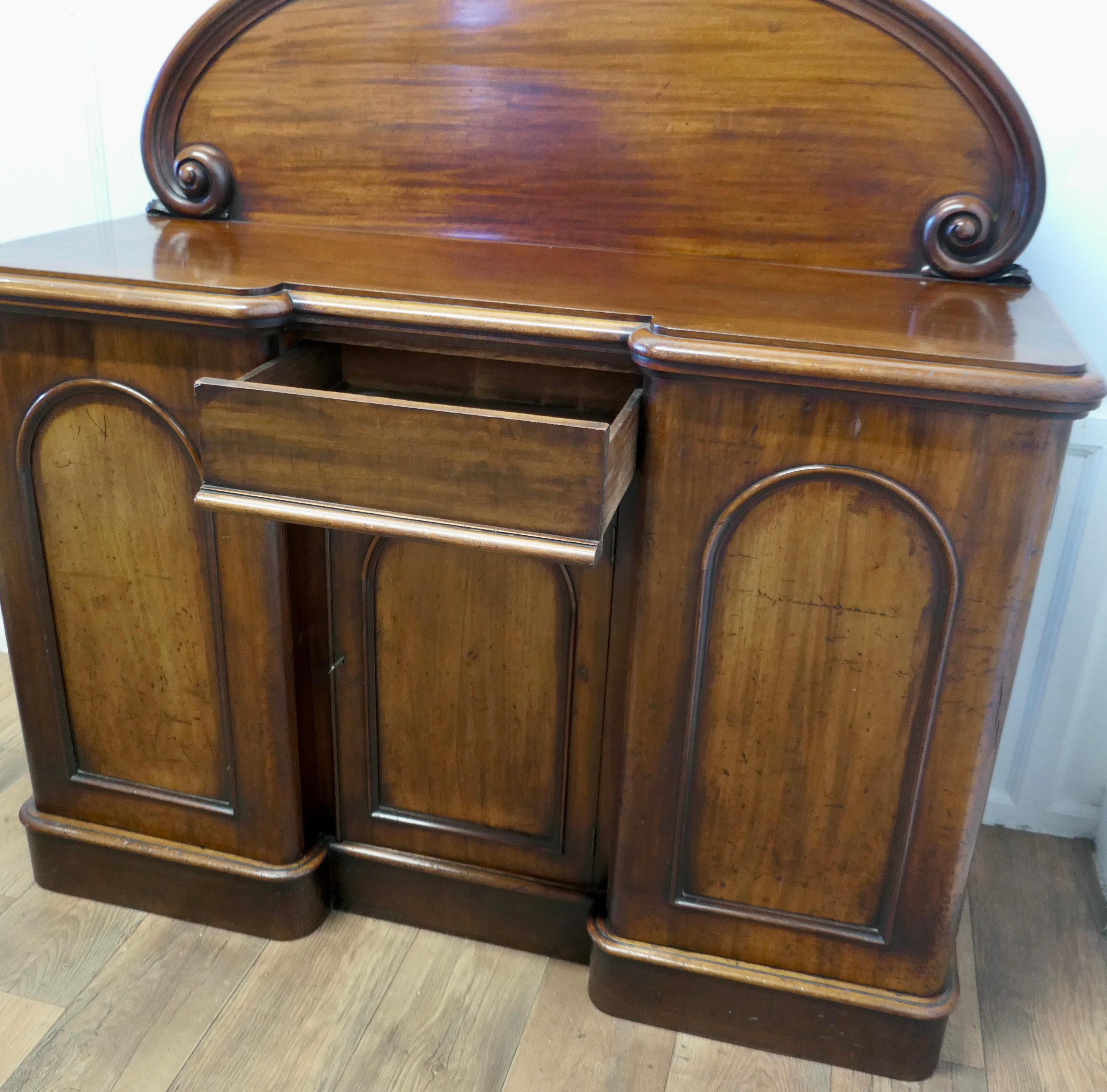 A Medium Size Victorian Sideboard or Chiffonier    For Sale 1