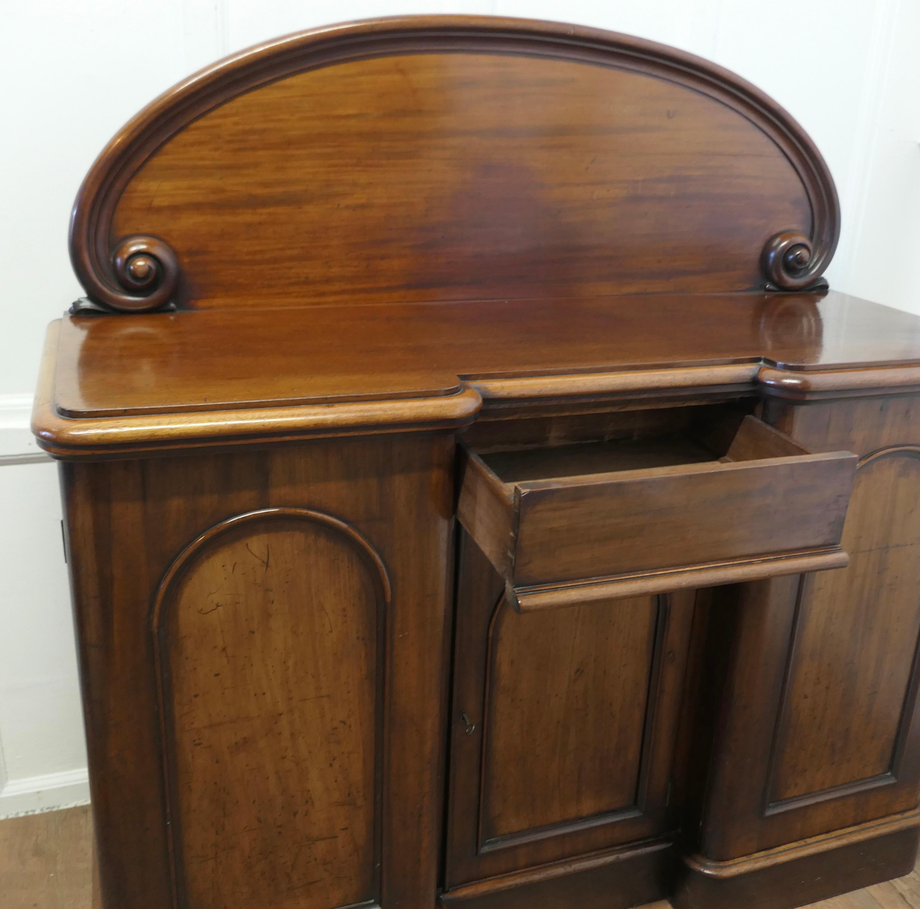 A Medium Size Victorian Sideboard or Chiffonier    For Sale 2
