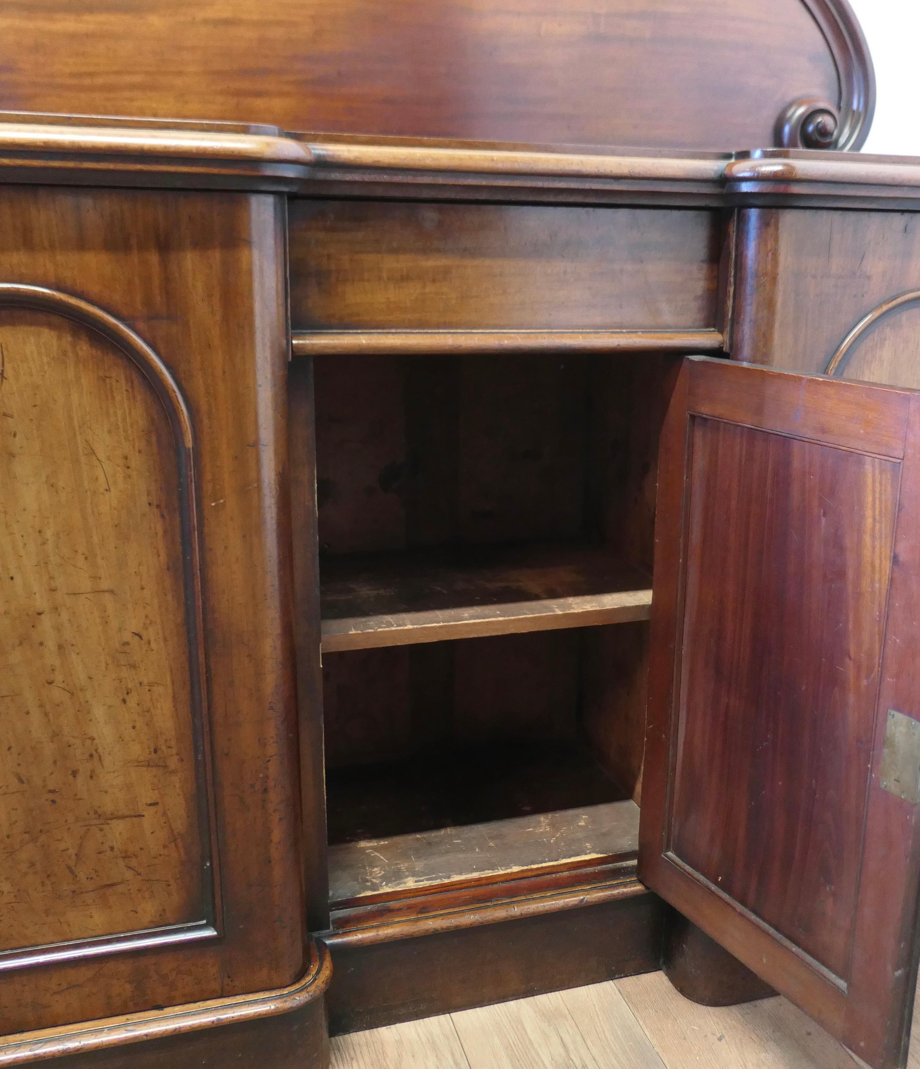 A Medium Size Victorian Sideboard or Chiffonier    For Sale 3