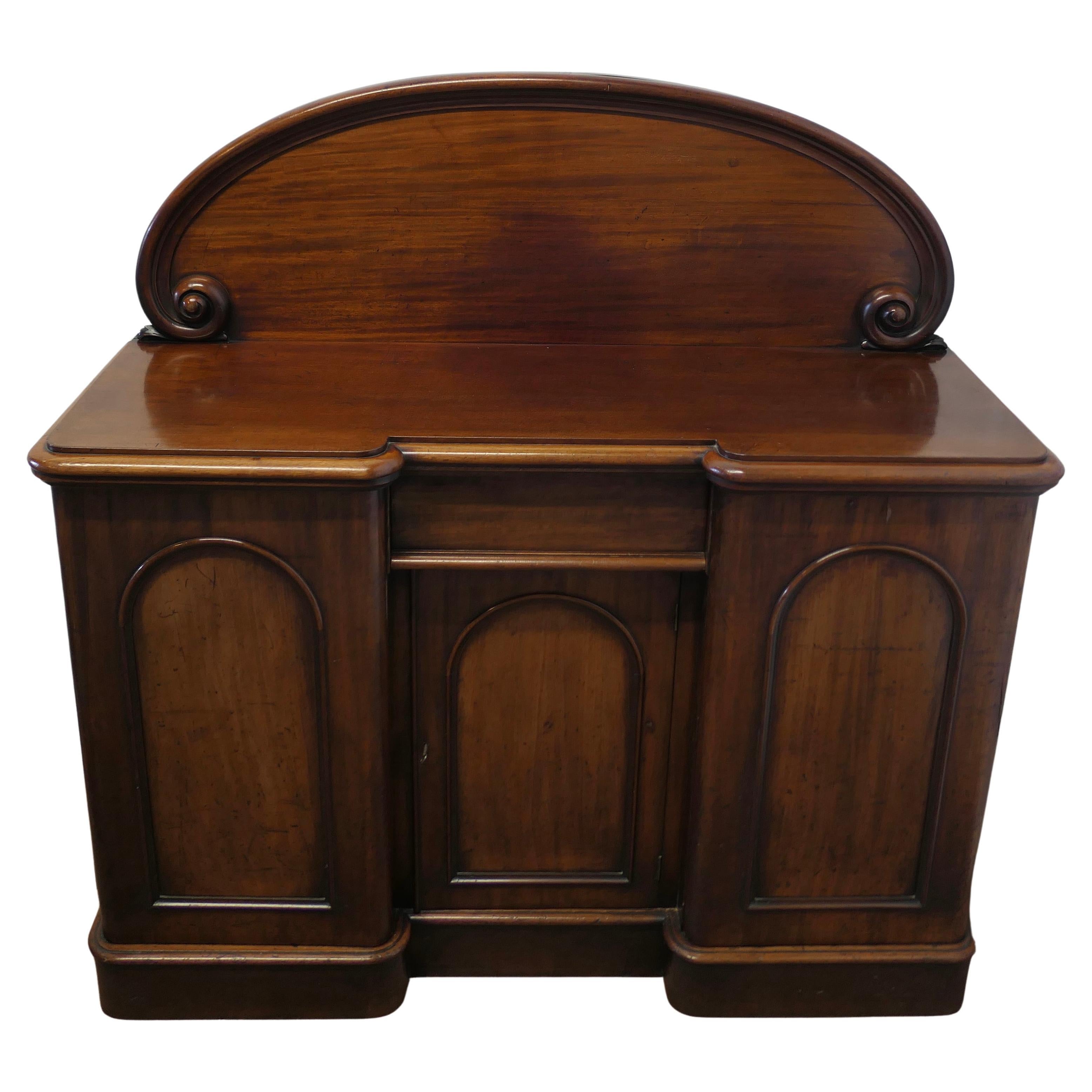 A Medium Size Victorian Sideboard or Chiffonier    For Sale