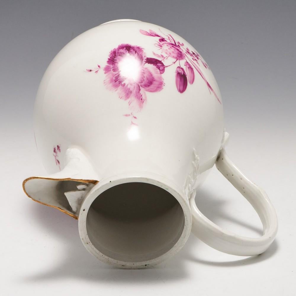 „Hausmaler“ Tee- und Kaffeeservice aus Porzellan aus der Meissener Dot Periode, 1763-74 im Angebot 2