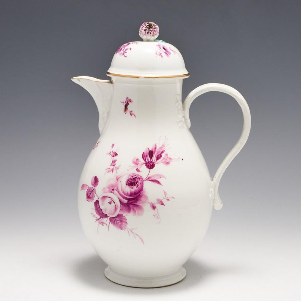 German A Meissen Dot Period Porcelain 'Hausmaler' Tea & Coffee Service, 1763-74 For Sale