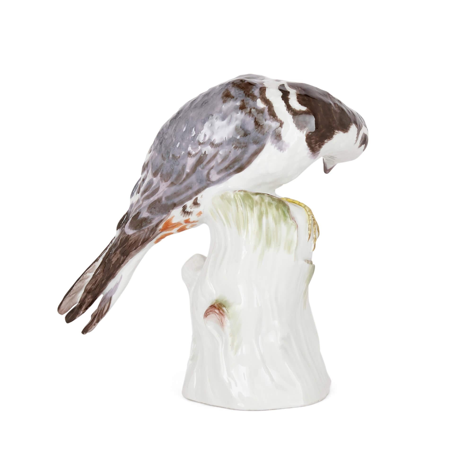 oiseau porcelaine de saxe