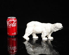 A Meissen Porcelain Model of a Polar Bear, by Jarl