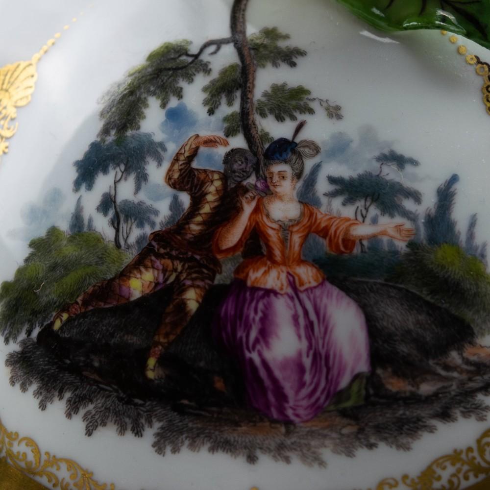 German A Meissen Tureen and Stand, c1745 For Sale