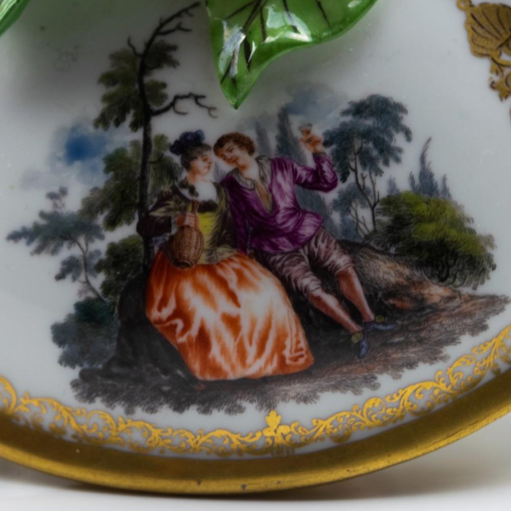 18th Century and Earlier A Meissen Tureen and Stand, c1745 For Sale