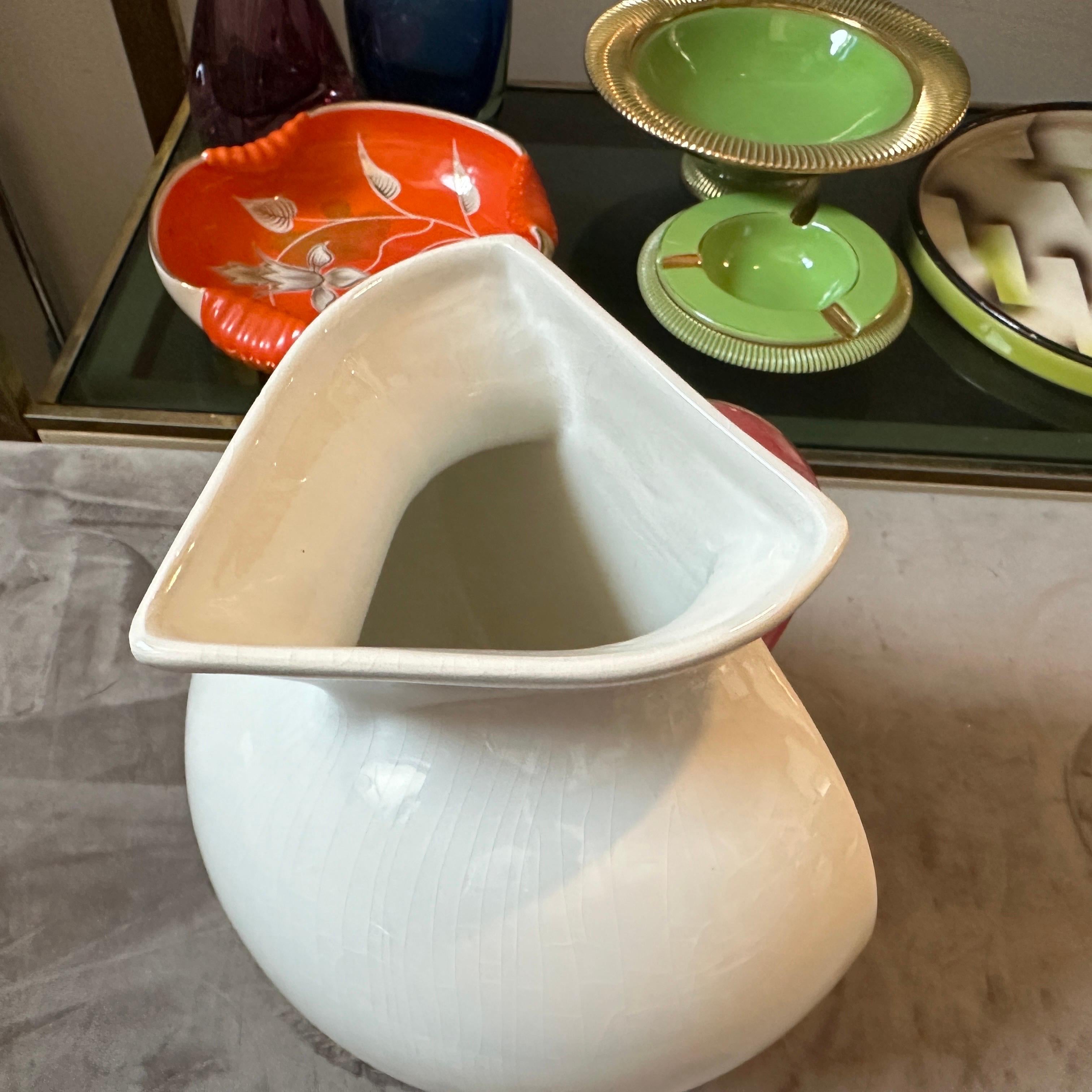 Vaso in ceramica postmoderna Memphis Milano di Marco Zanini per Bitossi In condizioni buone in vendita a Aci Castello, IT