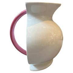 A Memphis Milano Post-Modern Ceramic Vase By Marco Zanini for Bitossi