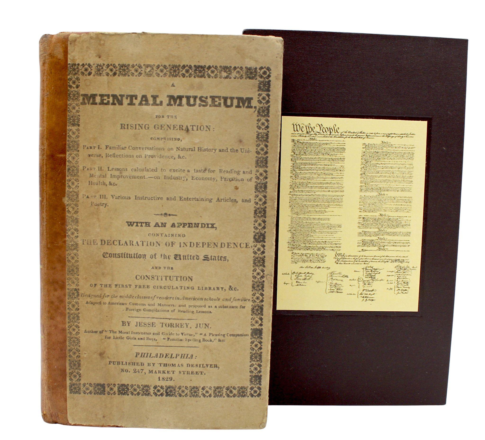 Early 19th Century Mental Museum for the Rising Generation, by Jesse Torrey Jr., 1829