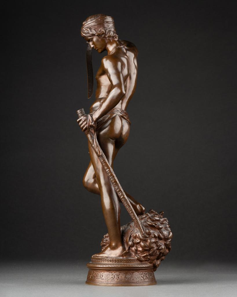 Patinated A. Mercié : 