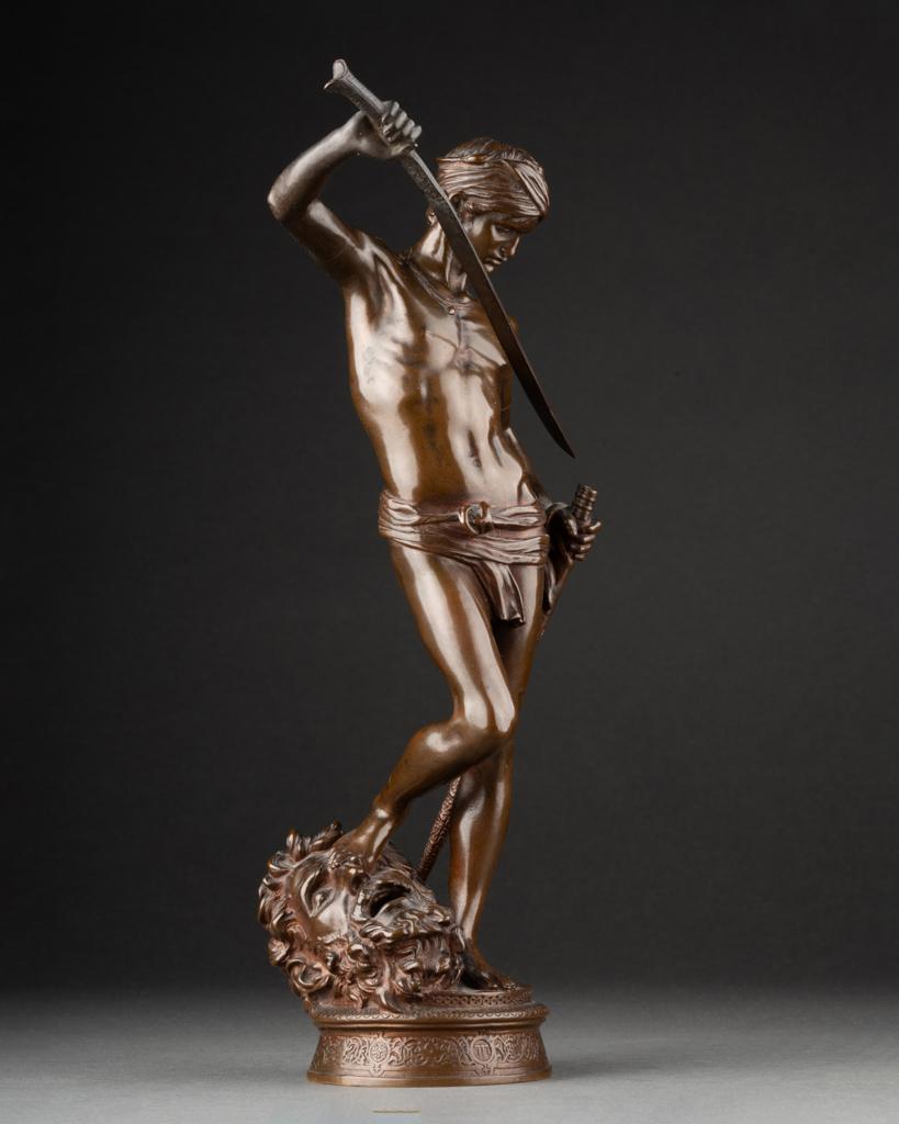 Bronze A. Mercié : 