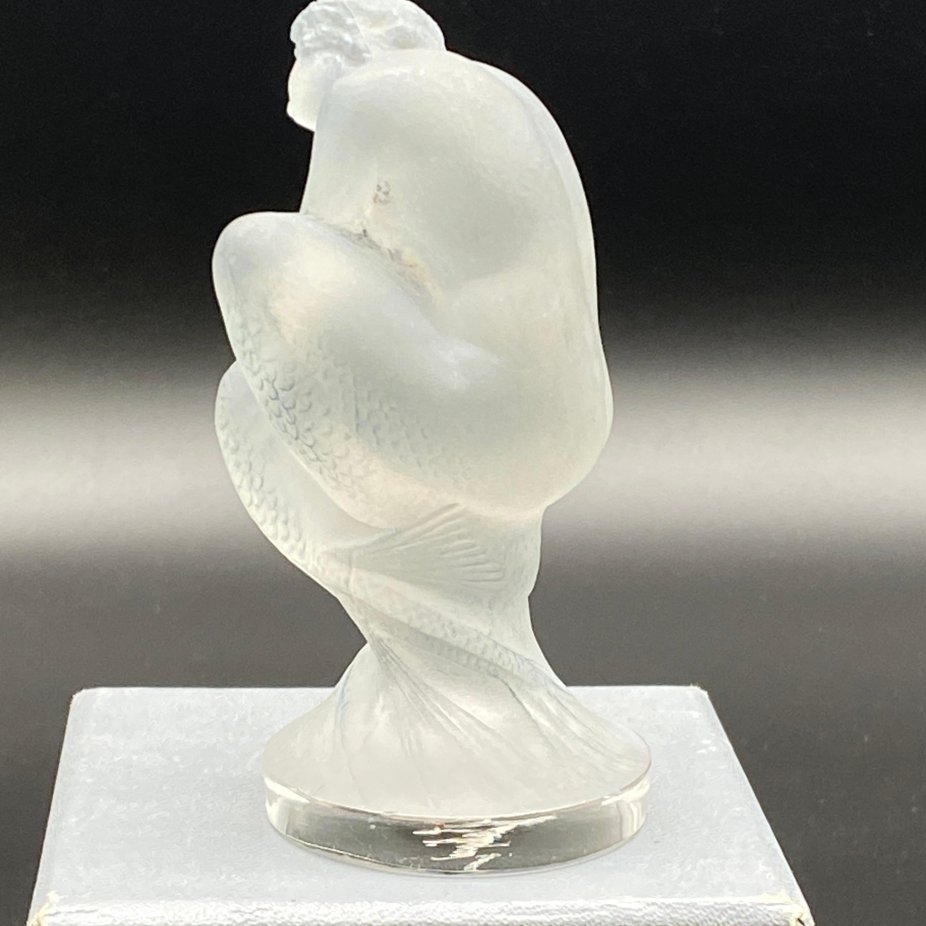 Vetro Una statuetta di sirena di R.Lalique in vendita