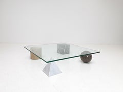 ‘Metafora’ Coffee Table by Massimo and Lella Vignelli for Casigliani Italy, 1979
