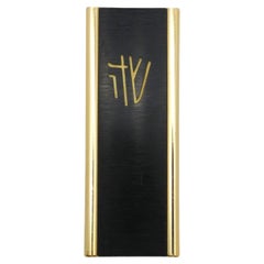 A Mezuzah Case by Chava Wolpert Richard, New York Circa 1970, Judaica