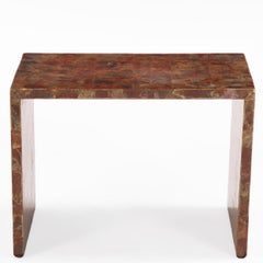 A Mica covered coffee or side table