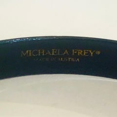 A Michaela Frey Austrian enamelled bangle