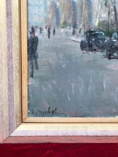 Notre Dame de Paris - Seine River Banks circa 1935