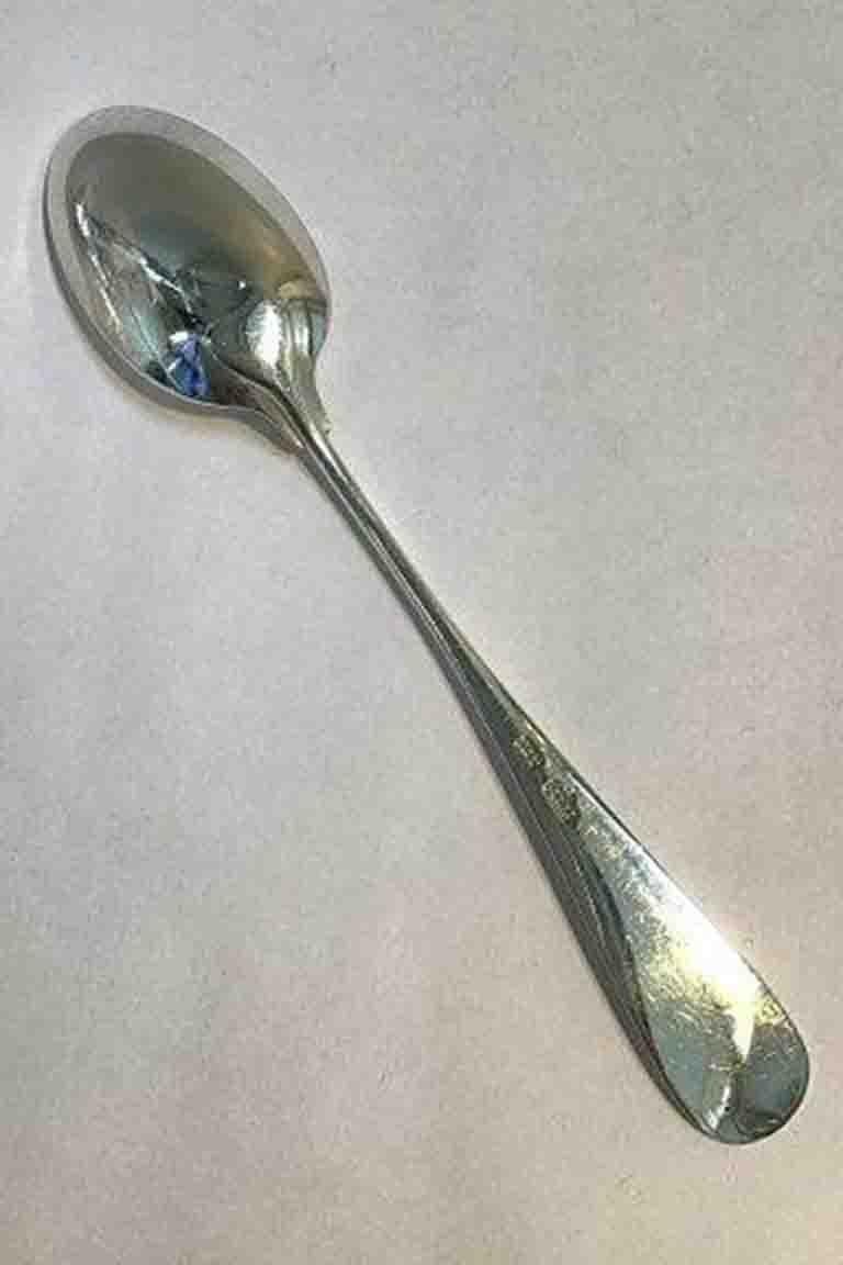 A. Michelsen Ida Dessert Spoon in Sterling Silver In Good Condition For Sale In Copenhagen, DK
