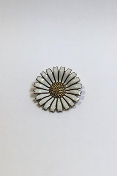 Michelsen Sterling Silver Marguerit 'Daisy' Brooch