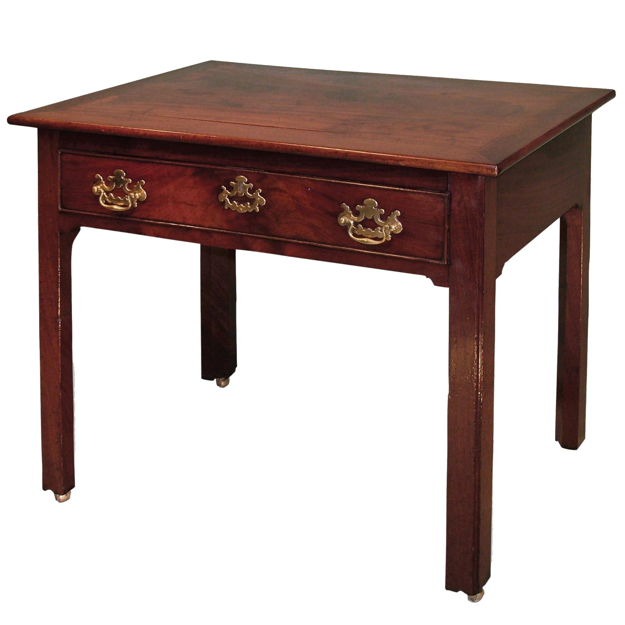 Mid-18th Century Chippendale Period Mahogany Architects Table