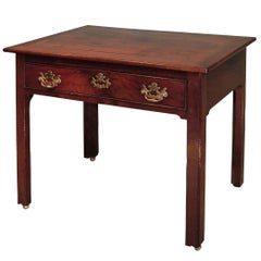 Mid-18th Century Chippendale Period Mahogany Architects Table