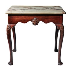 Mid-18th Century Irish Mahogany Console Table of Small Proportions