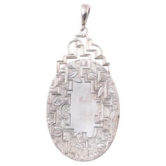 A Mid 19th Century Micro-Mosaic Pendant Circa 1870