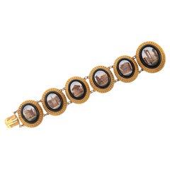 A Mid-19th Century Micromosaic Bracelet Circa 1860