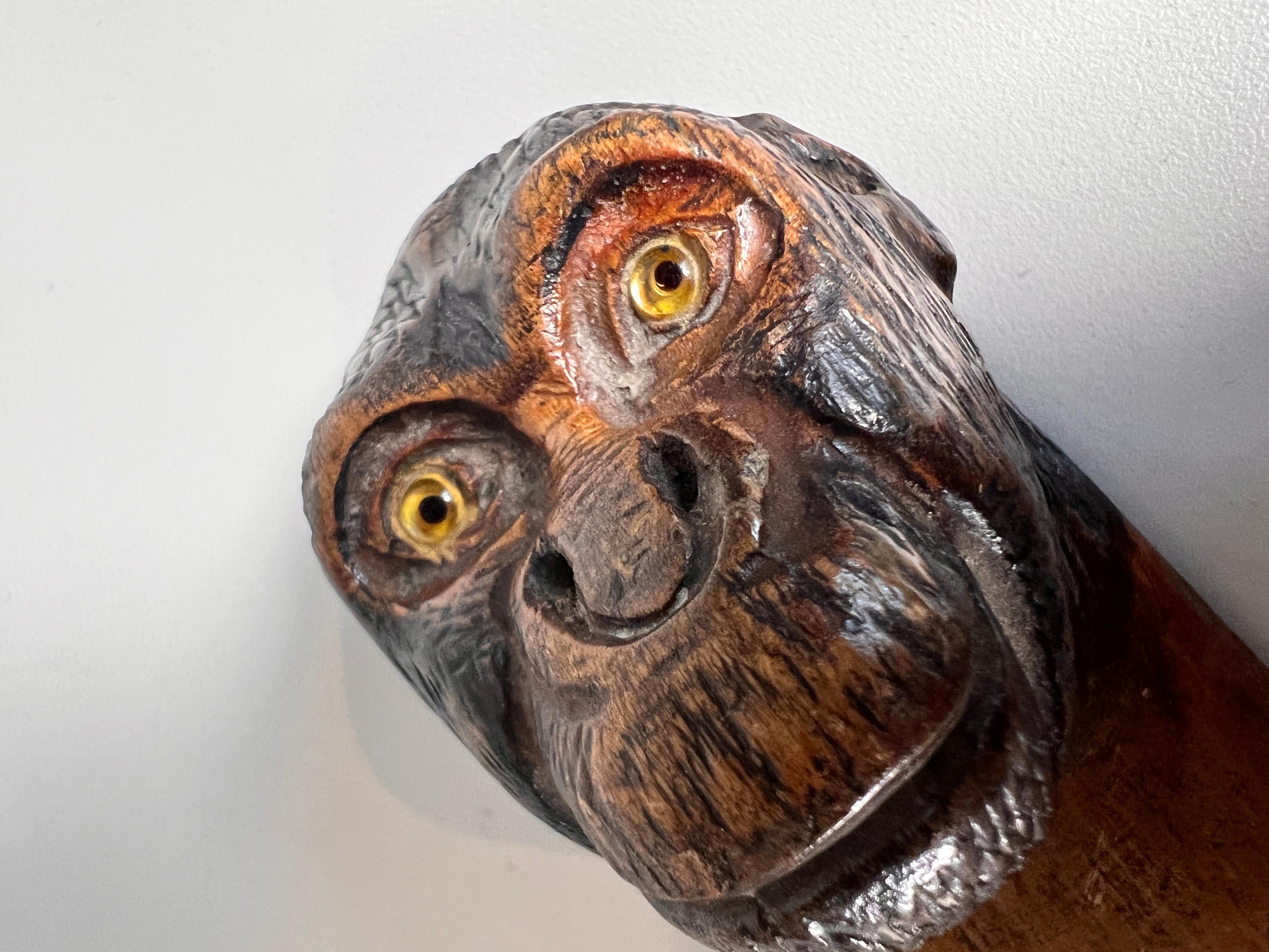 Mid-19th Century Mid 19th Century Page Turner in the Form of a Monkey For Sale