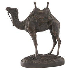A Mid 19th Century Sculpture of a Bactrian Camel by Antoine-Louis Barye
