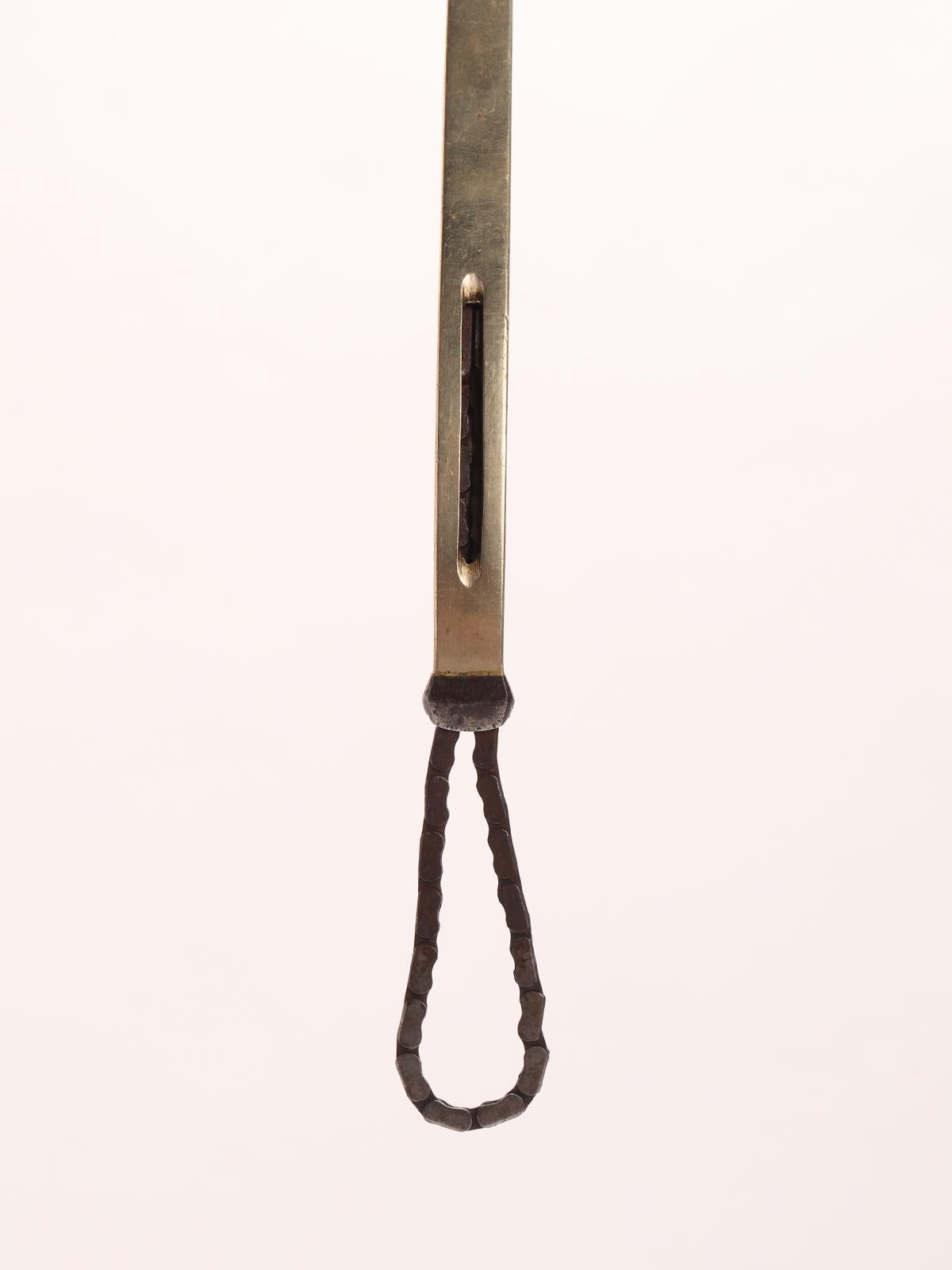A mid-19th century surgeon's instrument, a saw. Lollini Brothers, Bologna, Italy For Sale 2