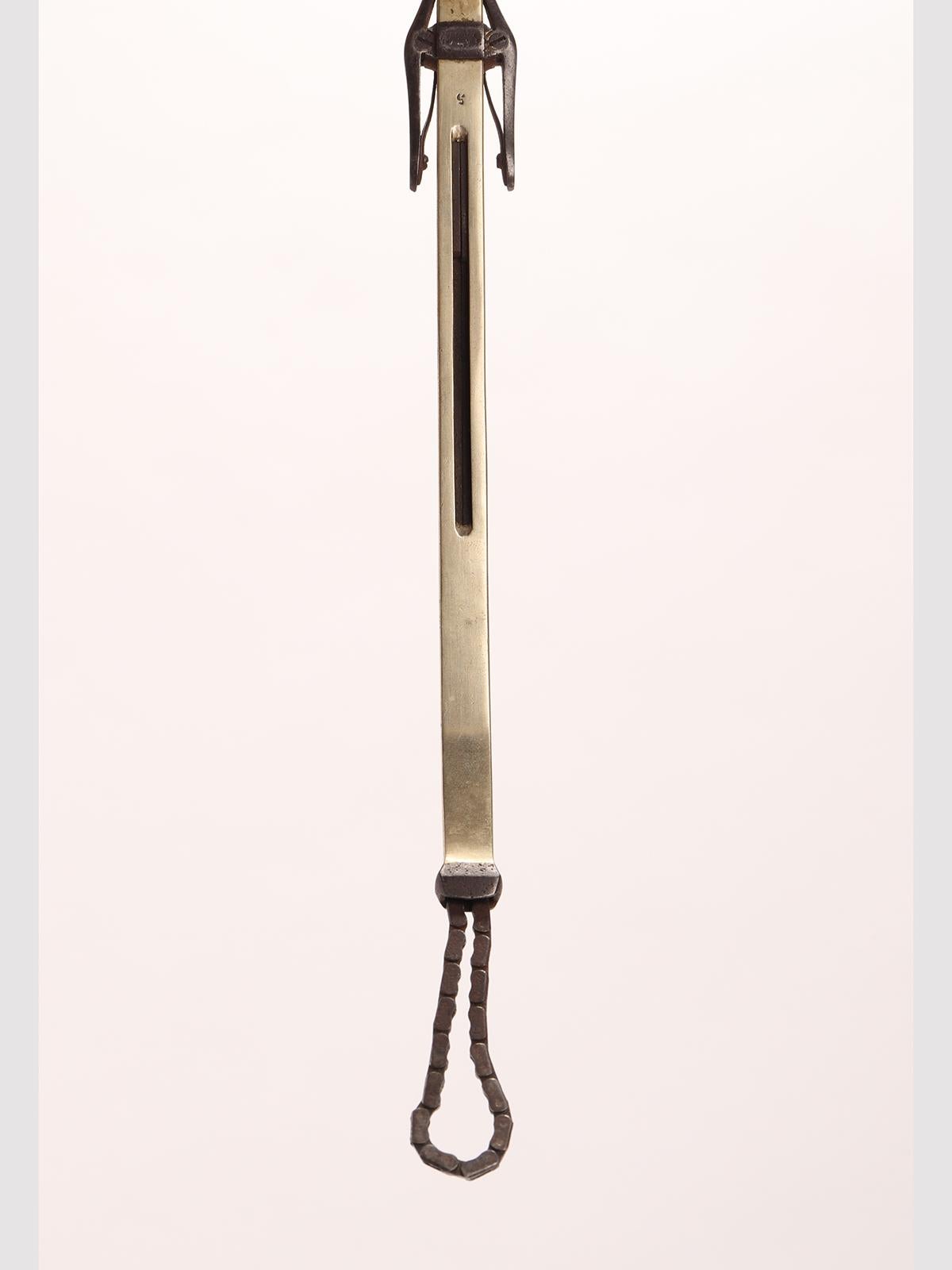 A mid-19th century surgeon's instrument, a saw. Lollini Brothers, Bologna, Italy For Sale 3