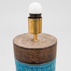 Aldo Londi Tisch  Lampe für Bitossi, Lampe  Keramik Italien 1960