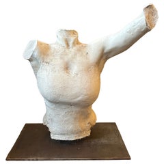 A Mid 20th Century French Plaster Female Torso
