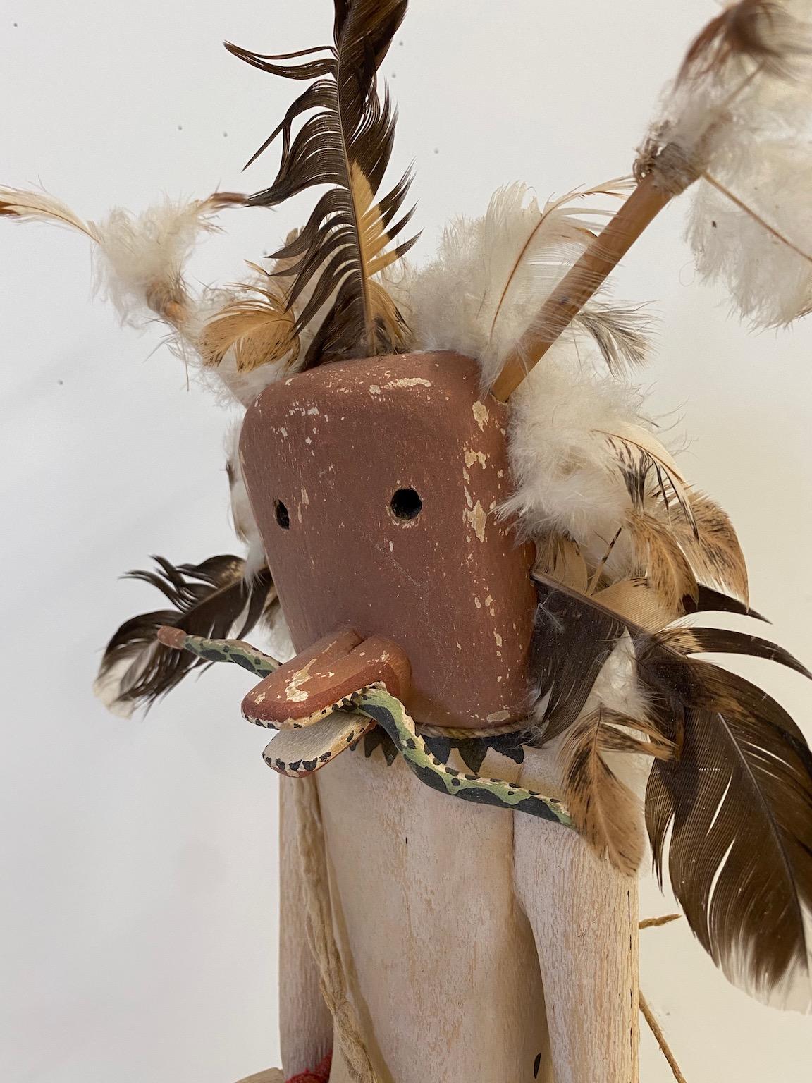 Native American Mid-20th Century, Hand Carved, Hopi 