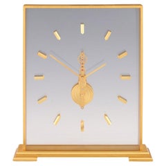 A Mid 20th Century Mantel Clock by Jaeger LeCoultre