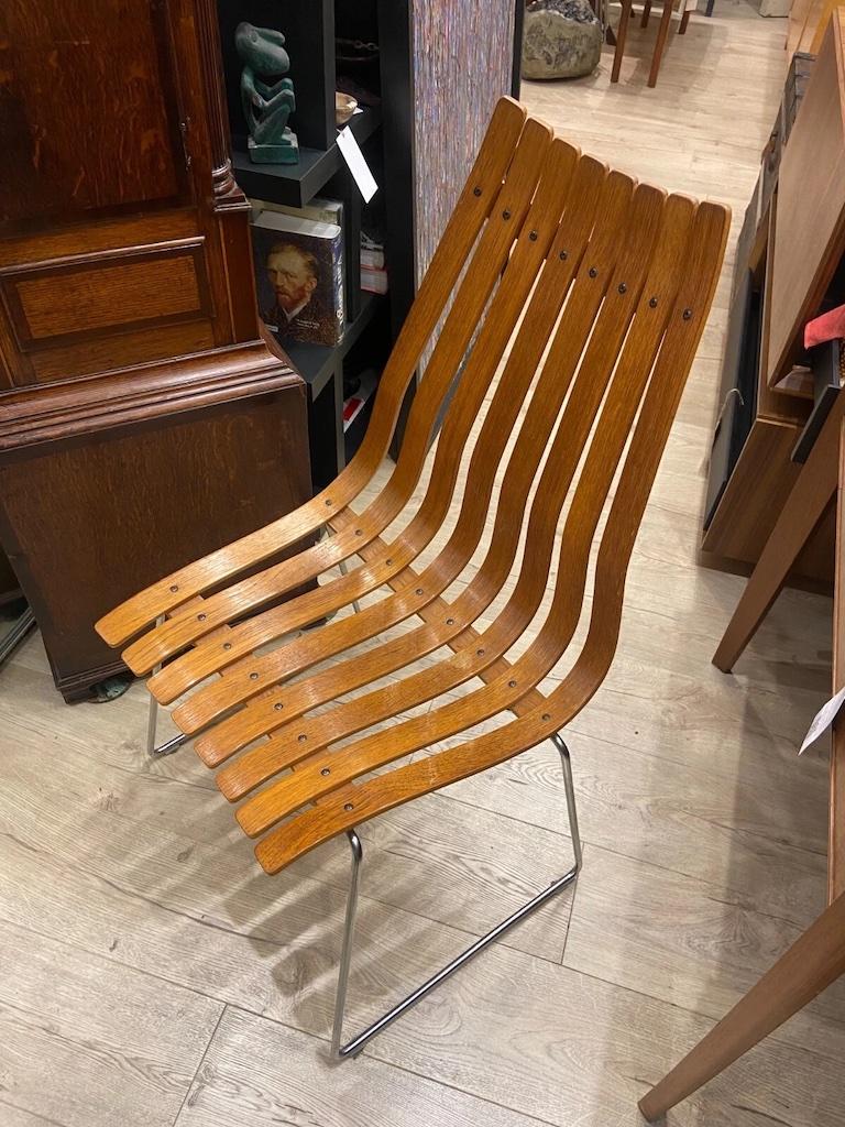 A Mid 20th Century Teak Hans Bratturd Scandia Senior Chair For Sale 1