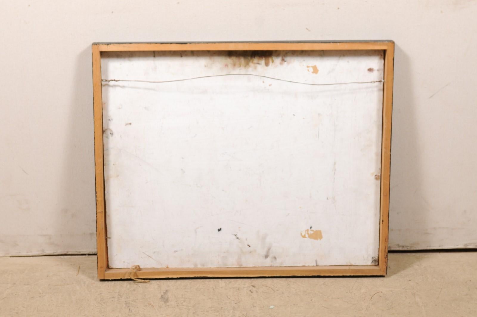 Quadro astratto di metà secolo 