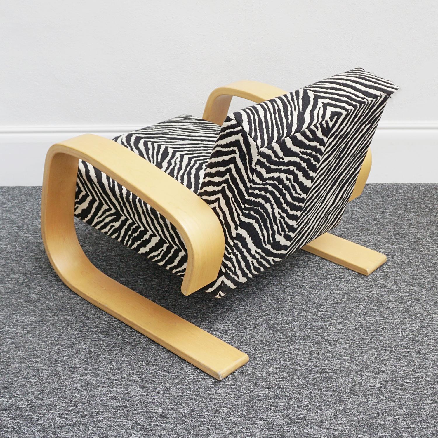 Mid-Century Artek Tank Chair Model by Alvar Aalto 1