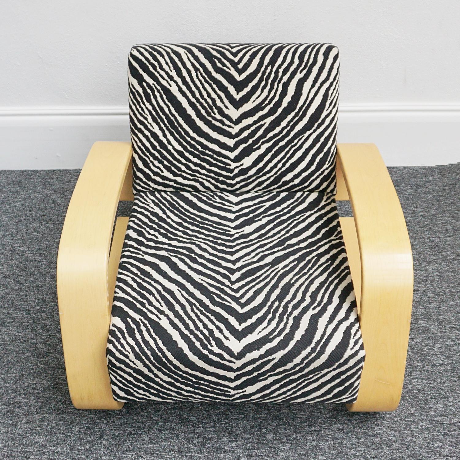 Finnish Mid-Century Artek Tank Chair Model by Alvar Aalto