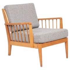 A Mid Century Beech Armchair by George Stone